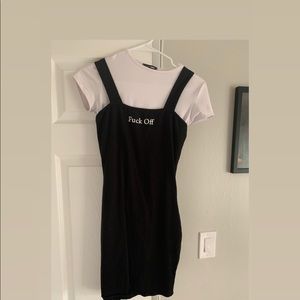 Fashion Nova “Fuck Off” dress (worn twice)